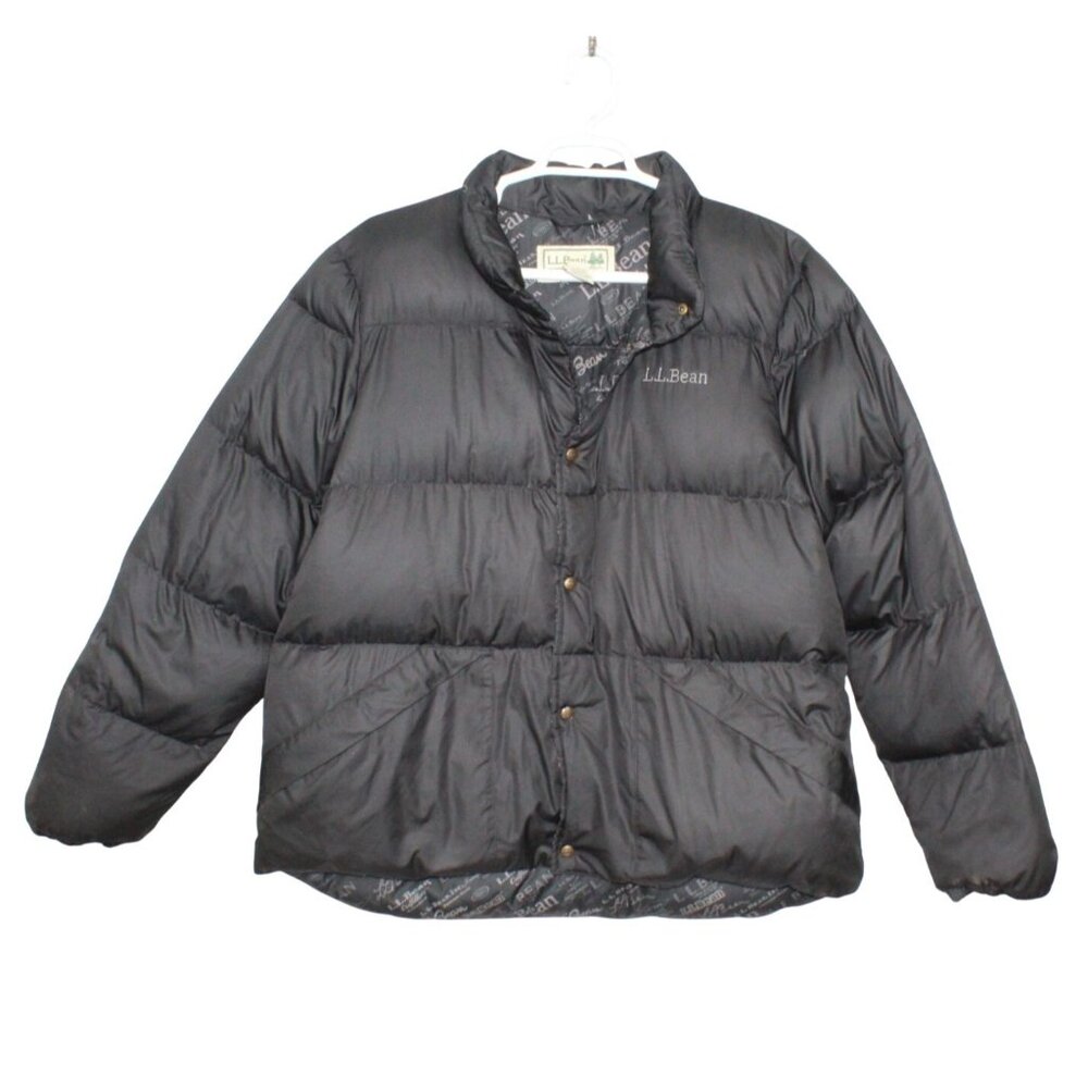 Ll Bean Beans Trail Model Down Jacket Midnight Bl… - image 1